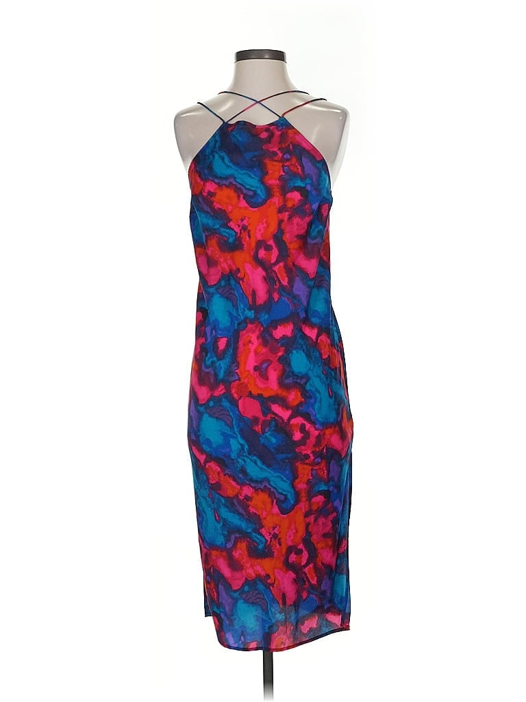 Pre-owned Silence And Noise Cocktail Dress In Blue