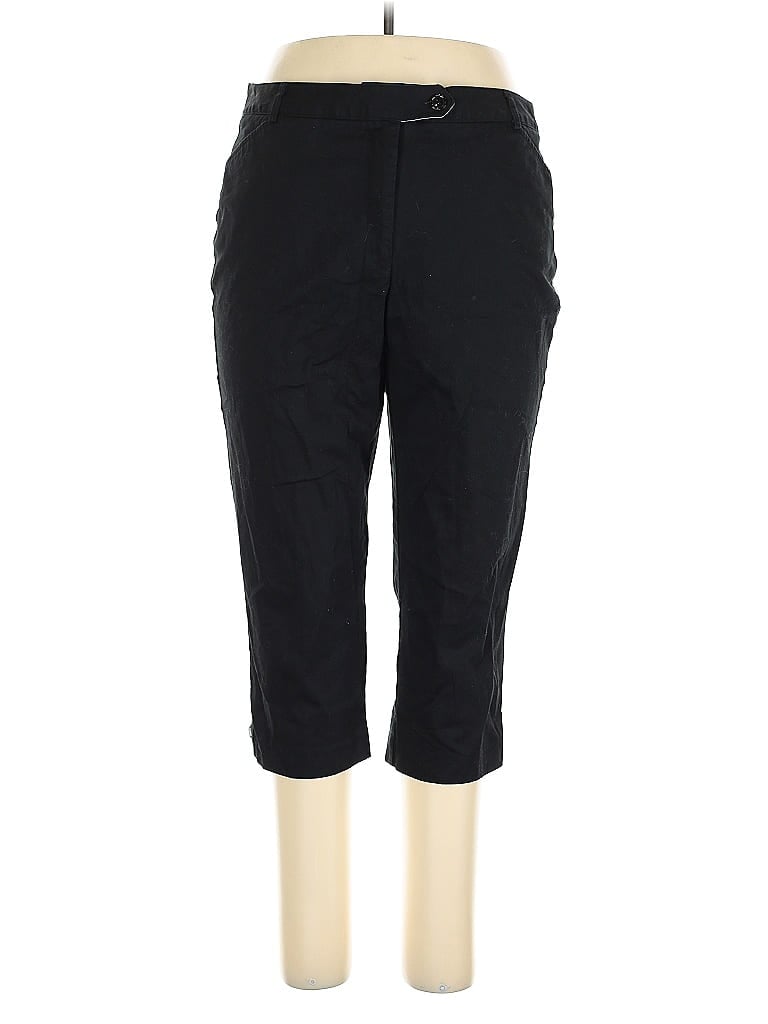 Pre-owned Laura Scott Casual Pants In Black