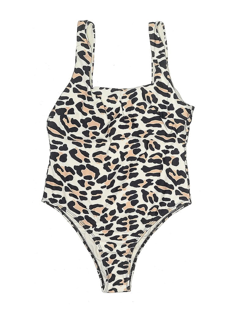 Pre-owned Unbranded One Piece Swimsuit In White