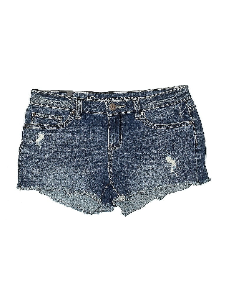 Pre-owned Lc Lauren Conrad Denim Shorts In Blue
