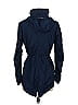 BCBGeneration 100% Polyester Blue Raincoat Size S - photo 2
