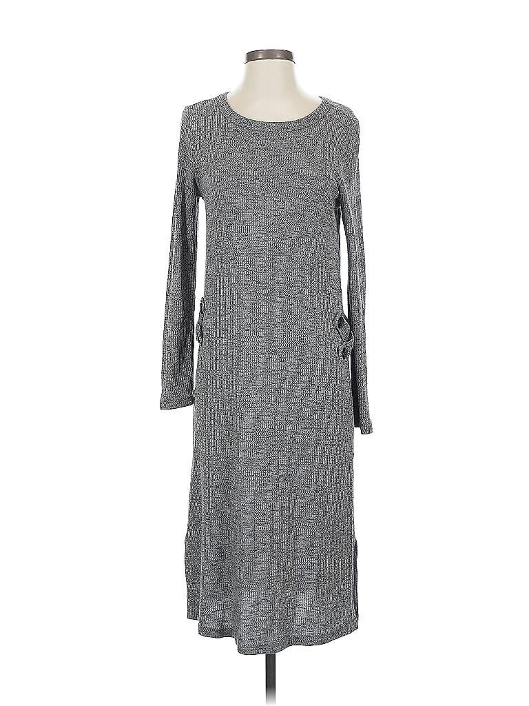 Pre-owned Doe & Rae Casual Dress In Gray