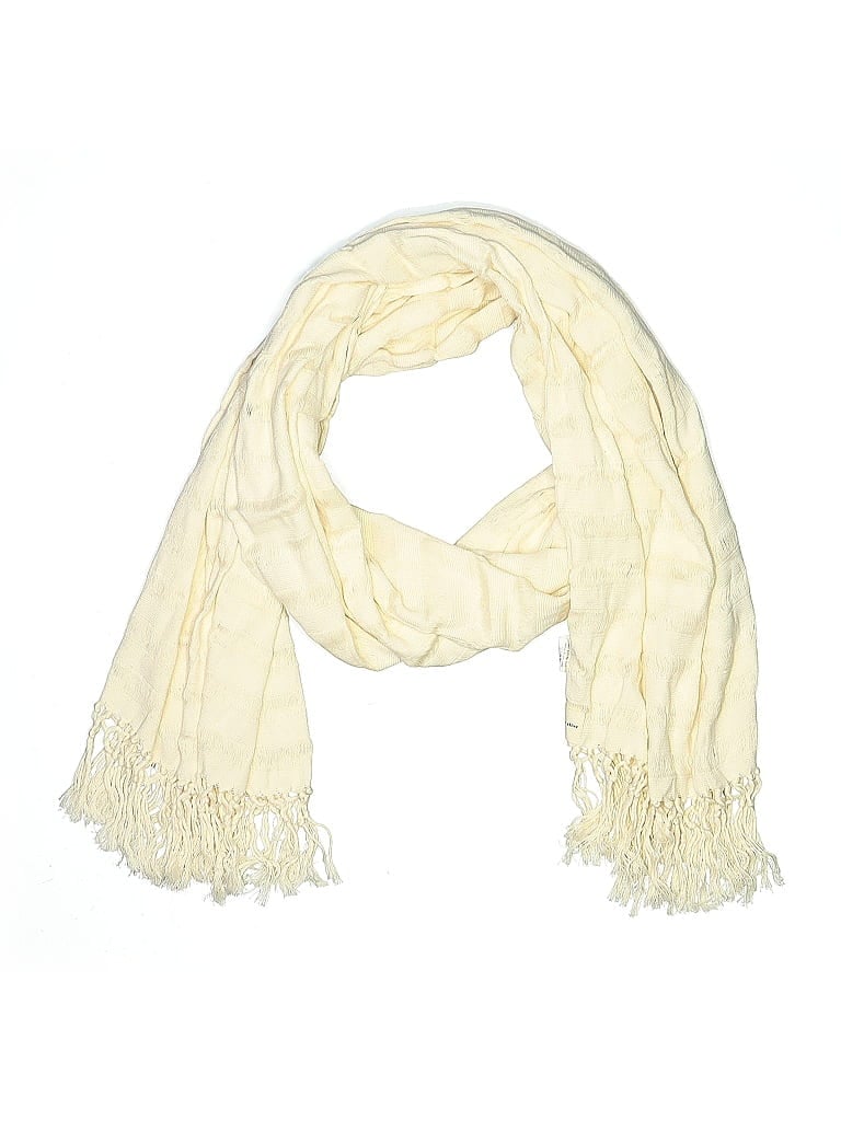 Pre-owned Unbranded Scarf In White