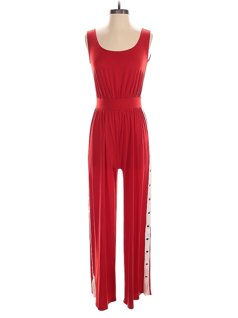 Pre-owned Assorted Brands Jumpsuit In Red