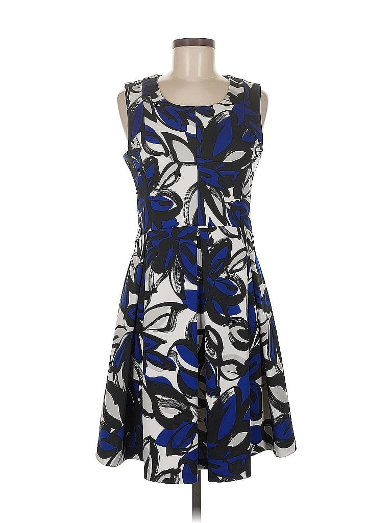 Pre-owned Inc International Concepts Cocktail Dress In Blue