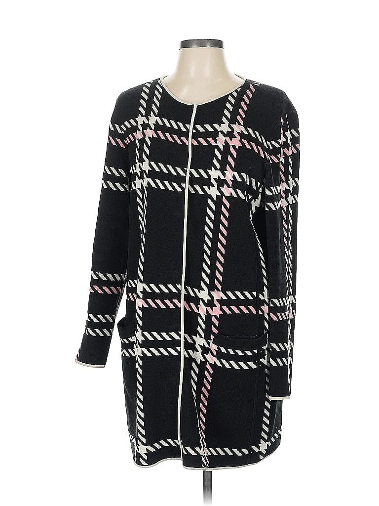Pre-owned Talbots Cardigan Sweater In Black