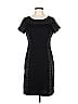 The Limited 100% Polyester Houndstooth Black Casual Dress Size 10 - photo 1