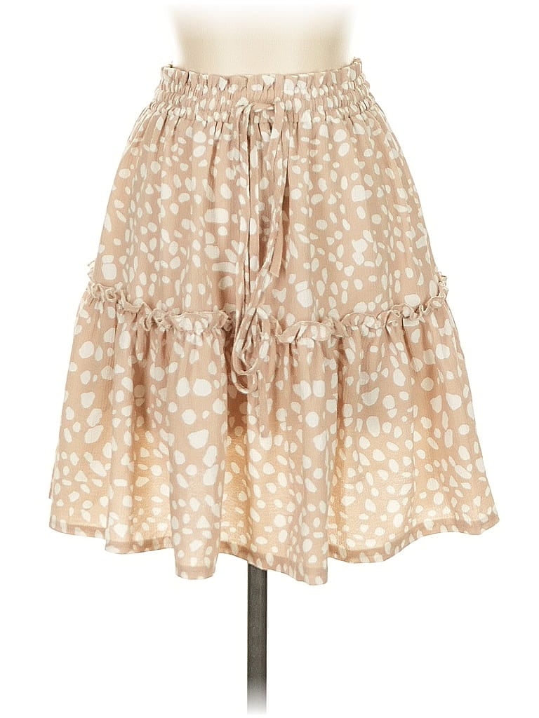 Pre-owned Unbranded Casual Skirt In Brown