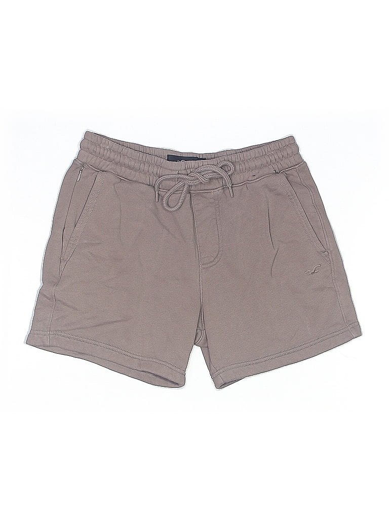 Click to view more detailed imagery on our partner's website Pre-owned Hollister Khaki Shorts In Brown