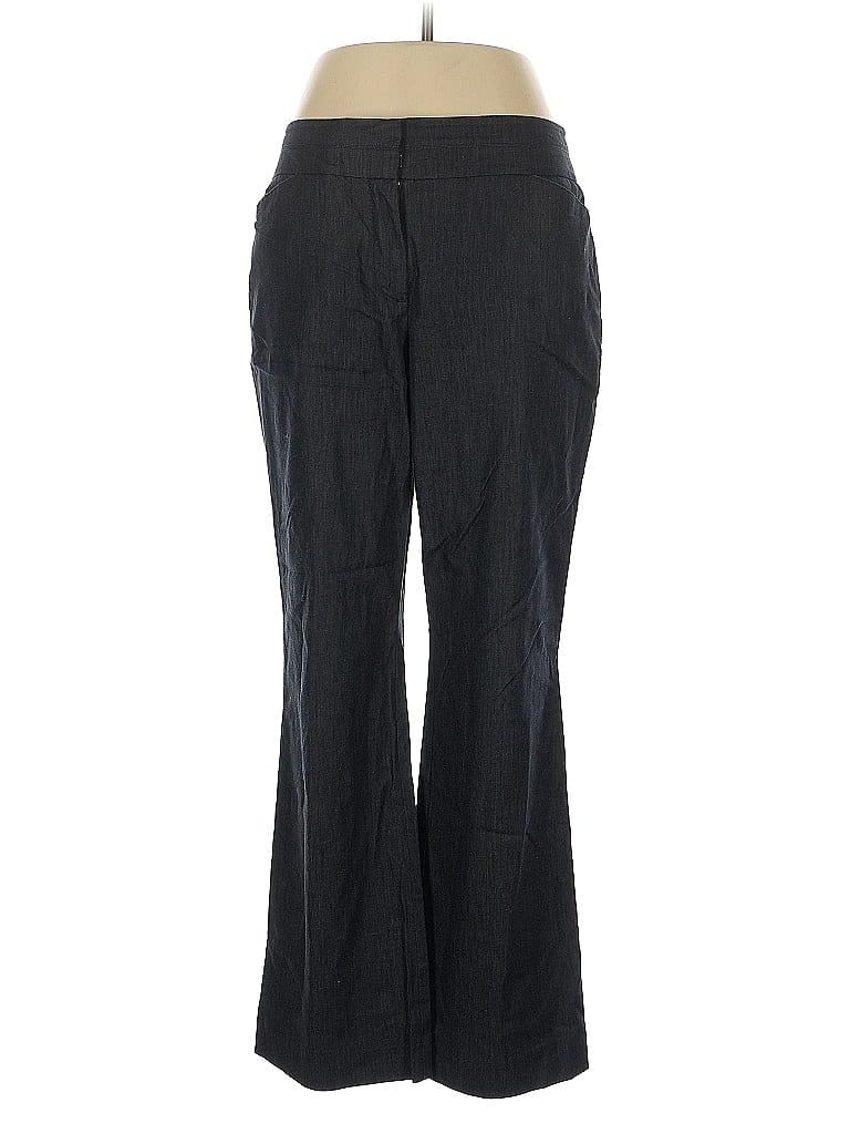 Pre-owned Ann Taylor Loft Outlet Dress Pants In Gray