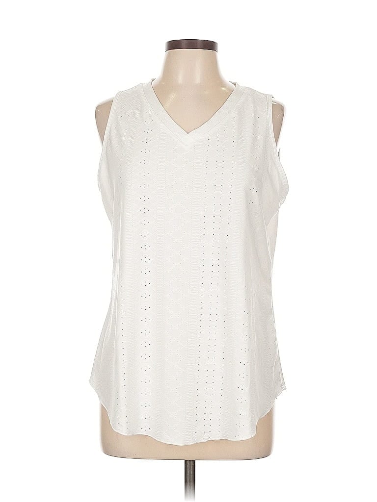 AUTOMET Pre-owned Sleeveless T-shirt In White