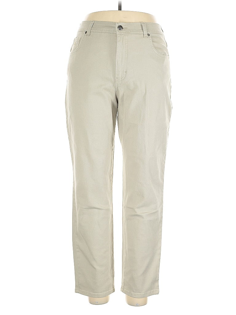 Click to view more detailed imagery on our partner's website Pre-owned Gloria Vanderbilt Khaki Pant In Brown