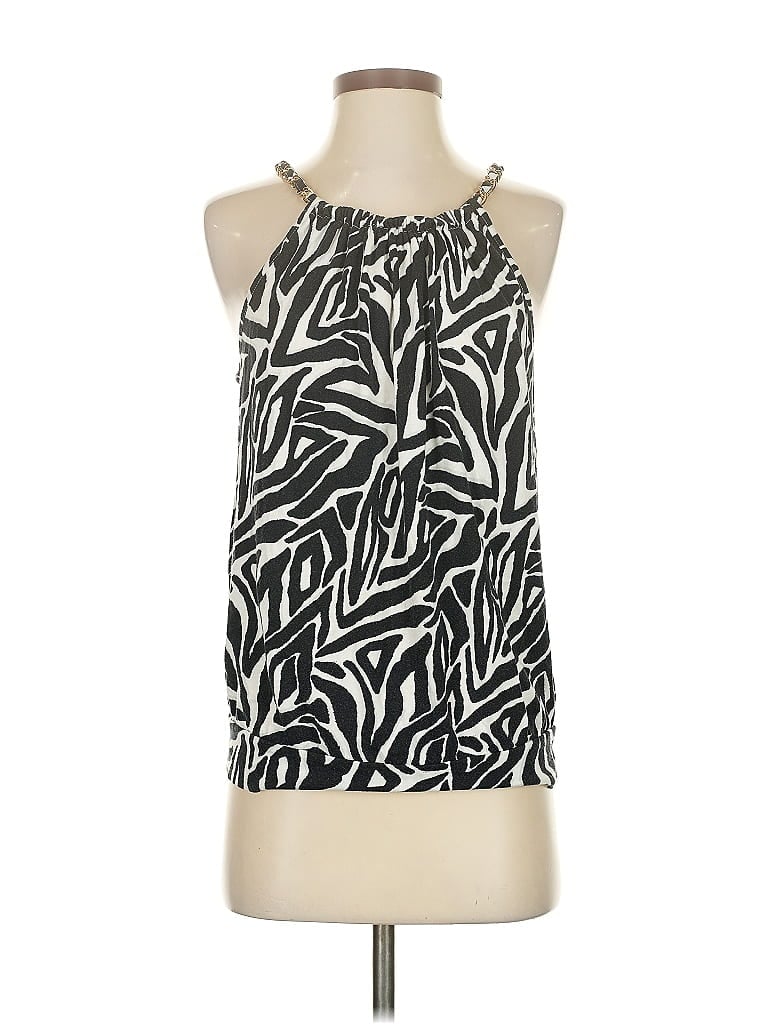 Pre-owned Michael Michael Kors Sleeveless Blouse In Black