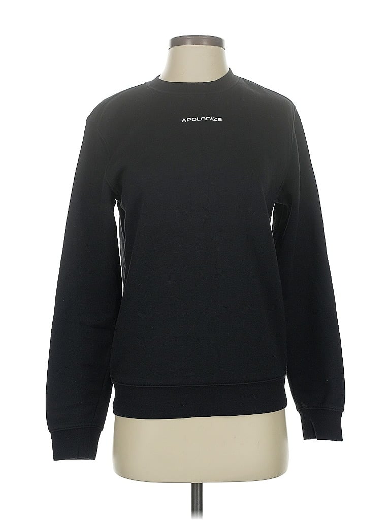 Pre-owned H&m Sweatshirt In Black