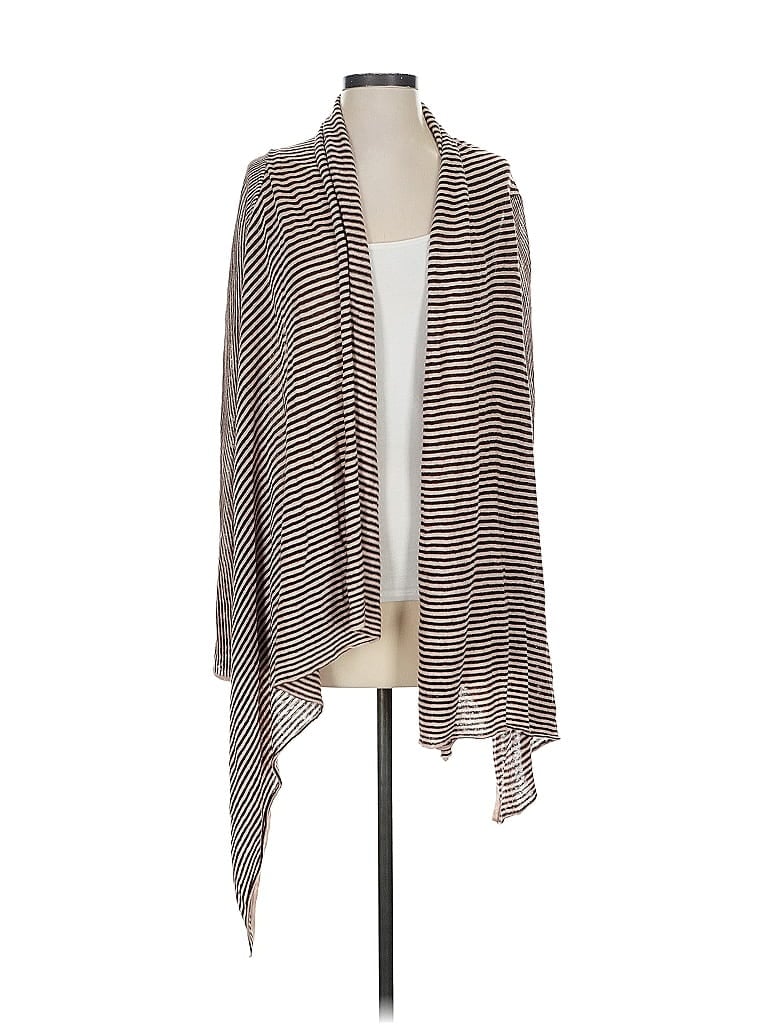 Pre-owned Assorted Brands Cardigan Sweater In Brown