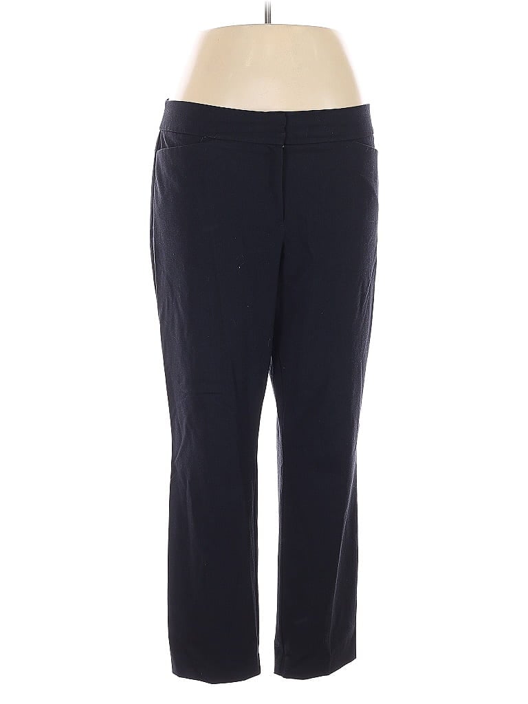 Pre-owned Ann Taylor Factory Dress Pants In Blue