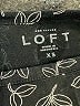 Ann Taylor LOFT Print Black Short Sleeve Top Size XS - photo 7