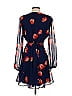 All in Favor 100% Polyester Blue Kimono Size S - photo 2