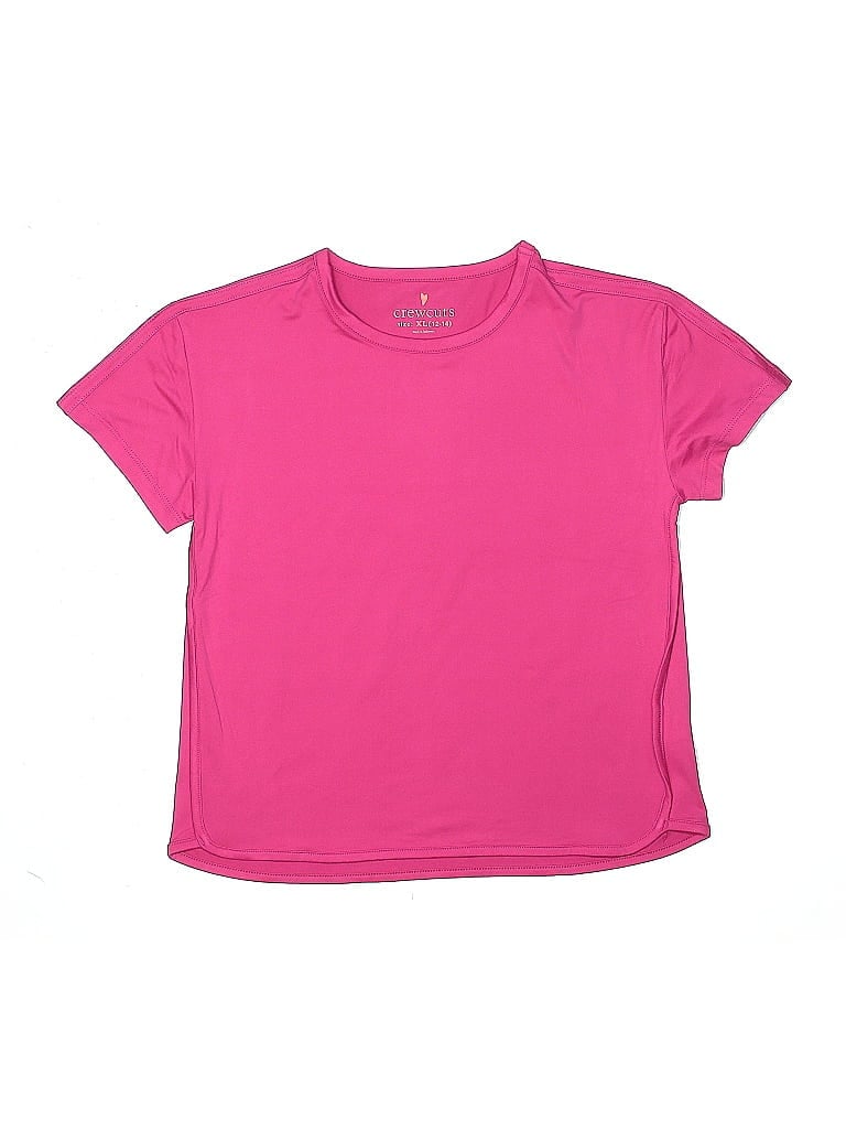 Click to view more detailed imagery on our partner's website Pre-owned Crewcuts Kids' Active T-shirt In Pink