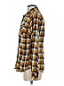 Assorted Brands Plaid Brown Yellow Long Sleeve Button-Down Shirt Size S - photo 5