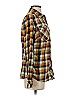 Assorted Brands Plaid Brown Yellow Long Sleeve Button-Down Shirt Size S - photo 4