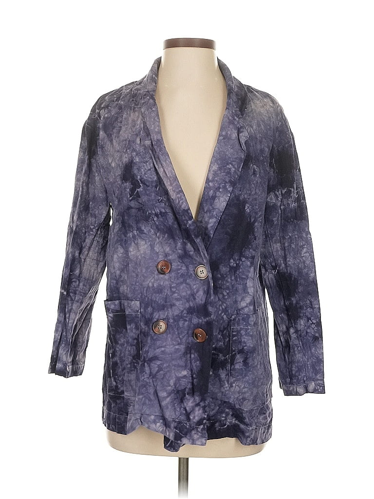 Pre-owned Amadi Blazer Jacket In Blue