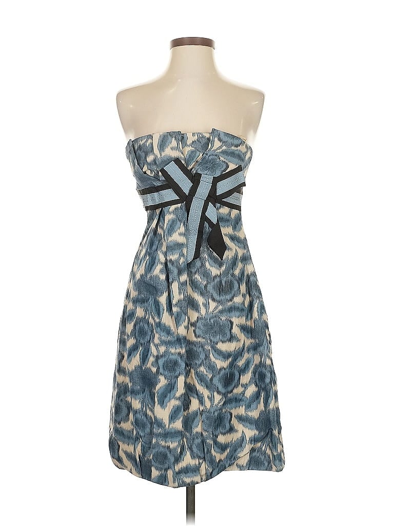 Click to view more detailed imagery on our partner's website Pre-owned Bcbgmaxazria Cocktail Dress In Blue