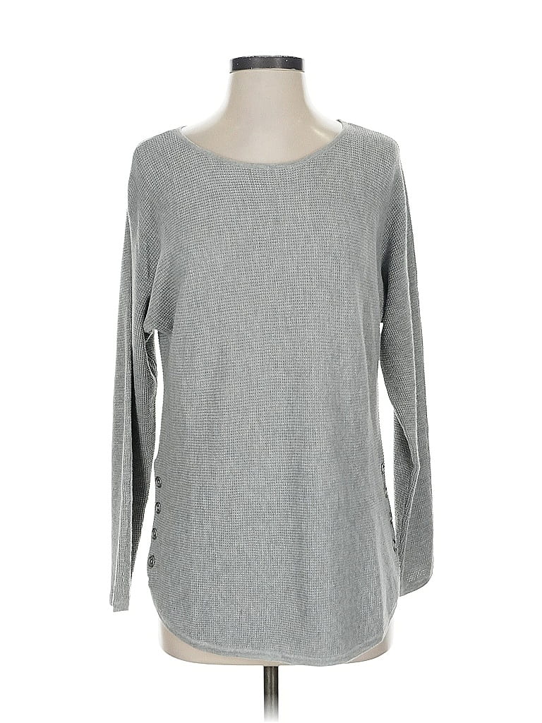 Pre-owned Michael Michael Kors Pullover Sweater In Gray