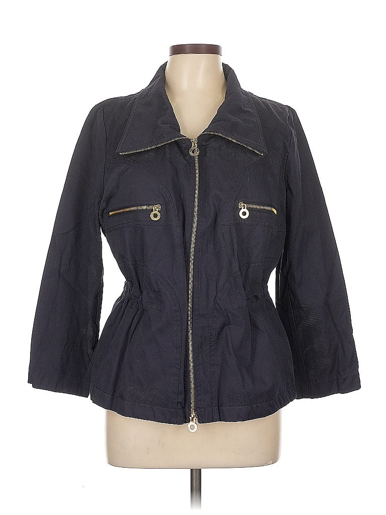 Pre-owned Dana Buchman Jacket In Blue
