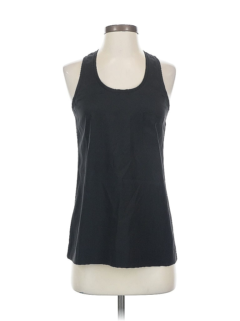 Pre-owned Ann Taylor Sleeveless Top Black Halter Neckline Tops