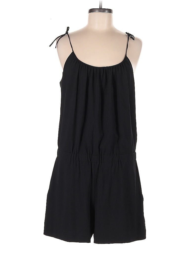 Pre-owned Theory Romper In Black