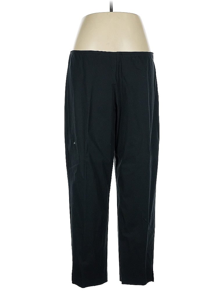 Pre-owned Eileen Fisher Active Pants In Black
