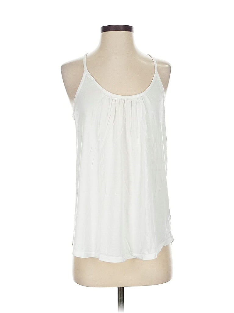 Pre-owned Lilly Pulitzer Tank Top White Halter Neckline Tops