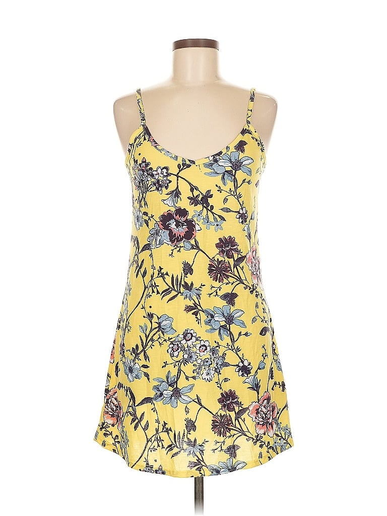 Pre-owned No Boundaries Casual Dress In Yellow