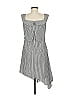 Intermix Chevron-herringbone Gray Casual Dress Size M - photo 2