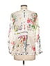 Cyrena Ivory White 3/4 Sleeve Blouse Size M - photo 2