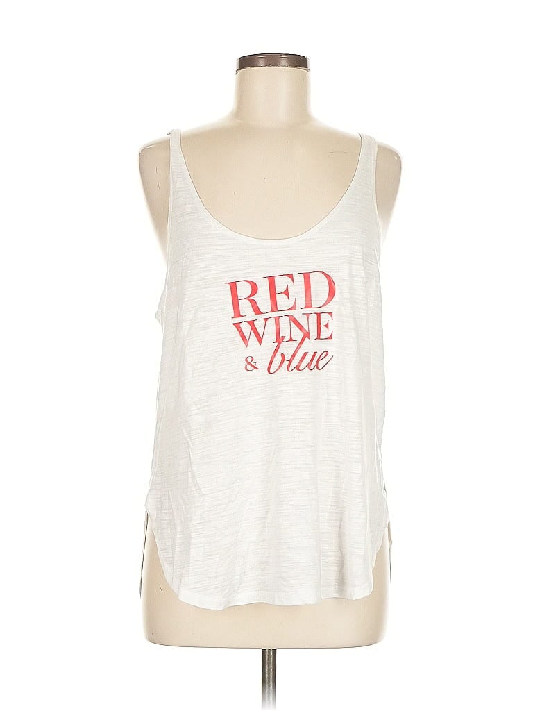 Click to view more detailed imagery on our partner's website Pre-owned Bella Tank Top Red Halter Neckline Tops