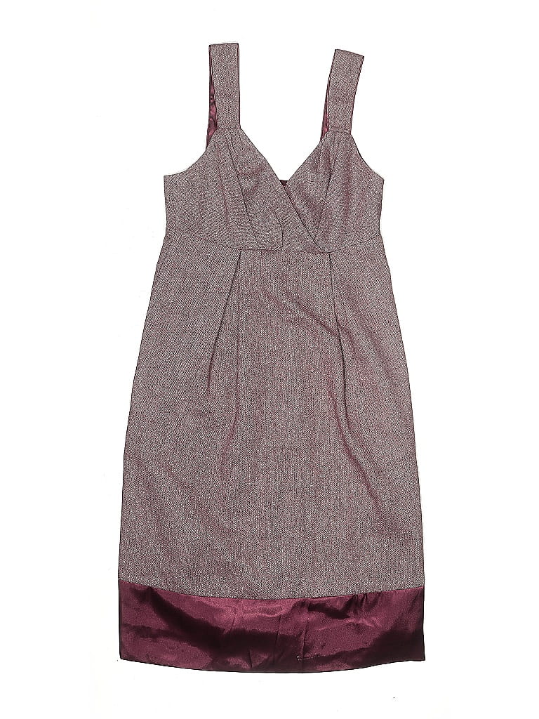 Pre-owned Bcbg Paris Casual Dress In Burgundy