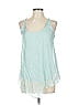 Baci Teal Green Sleeveless Blouse Size L (estimated) - photo 1