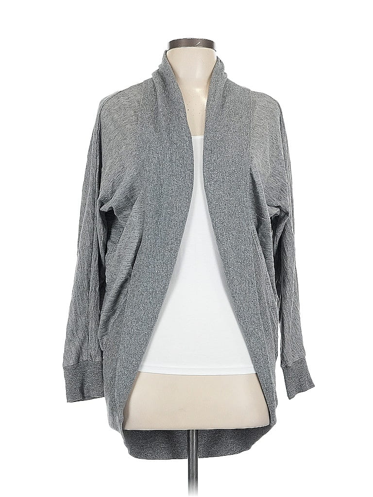 Pre-owned Forever 21 Cardigan Sweater In Gray