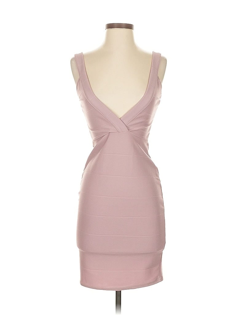 Pre-owned Missguided Cocktail Dress In Pink