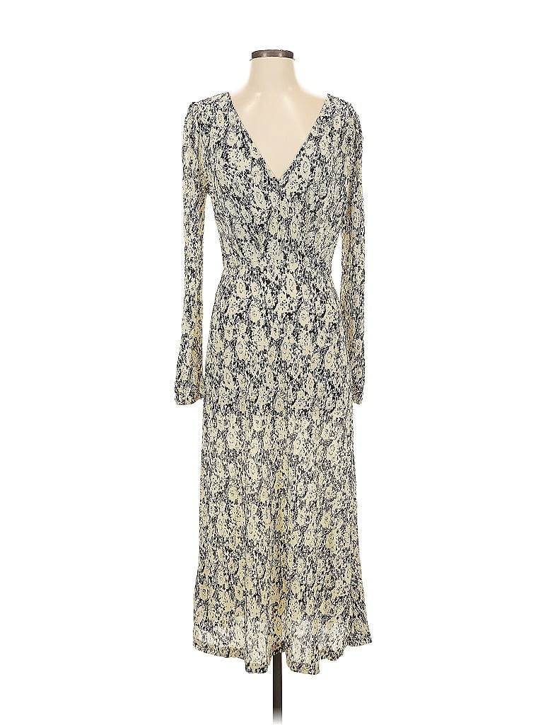 Pre-owned Mng Casual Dress In White