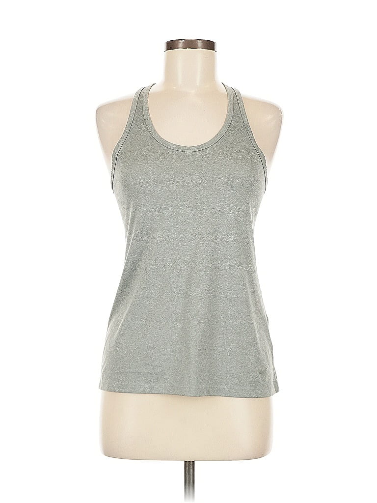 Pre-owned Nike Active Tank Top In Gray