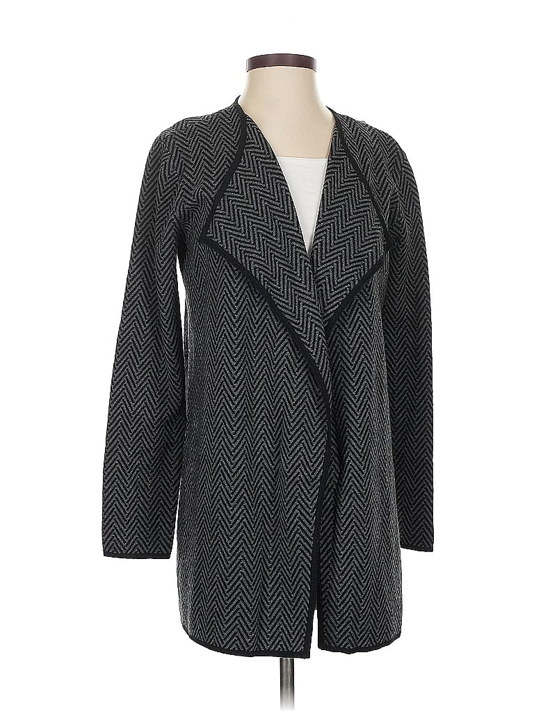 Pre-owned Vince Camuto Cardigan Sweater In Gray