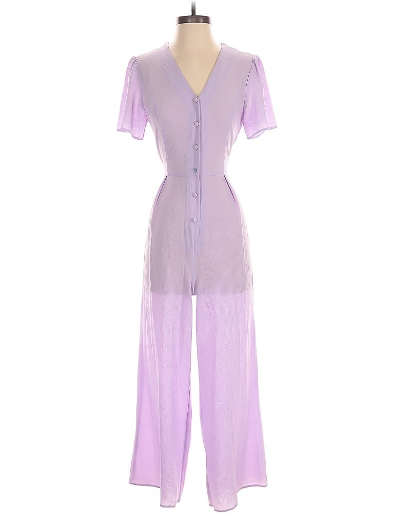 Pre-owned Asos Design Jumpsuit In Purple