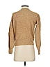 1.State Metallic Tan Pullover Sweater Size XS - photo 2
