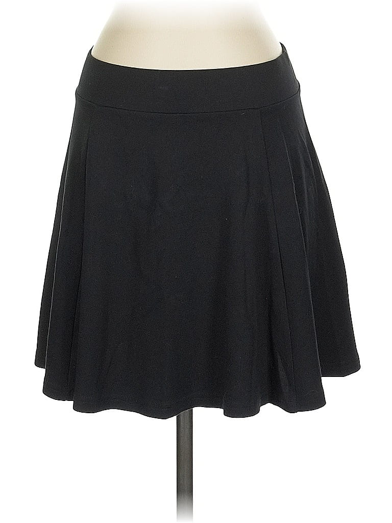 Pre-owned Divided By H&m Casual Skirt In Black