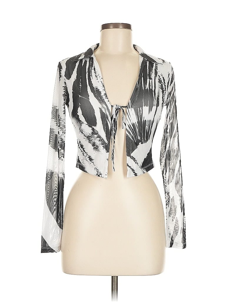 Click to view more detailed imagery on our partner's website Pre-owned Princess Polly Long Sleeve Blouse In White