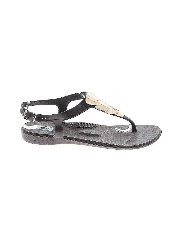 Pre-owned Oka B. Sandals In Brown