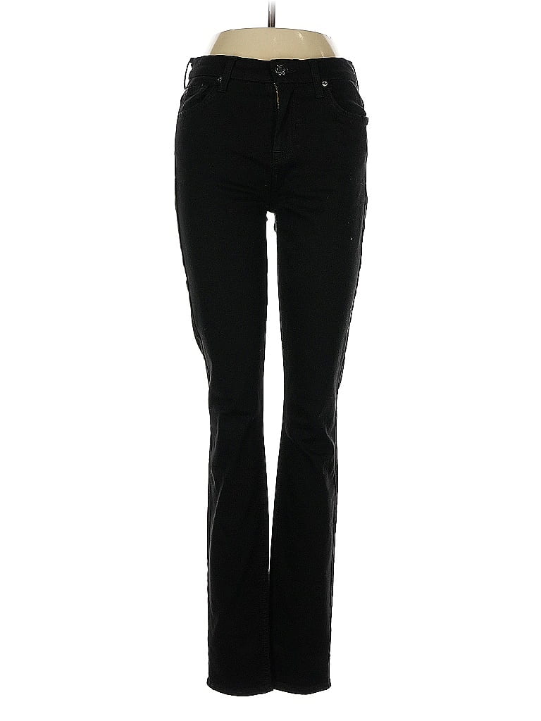 Pre-owned 7 For All Mankind Jeans In Black